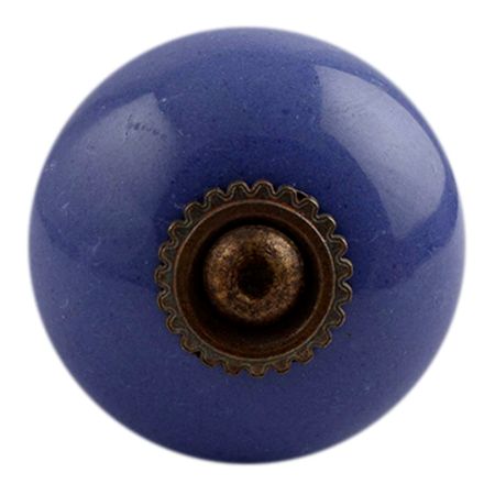 Slate Blue Antique Fitting Ceramic Drawer Knob